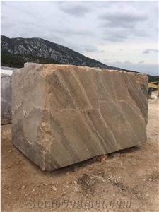Dino Brown Marble Blocks, Turkey Brown Marble