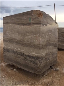 Dino Brown Marble Blocks, Turkey Brown Marble