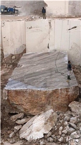 Dino Brown Marble Blocks, Turkey Brown Marble