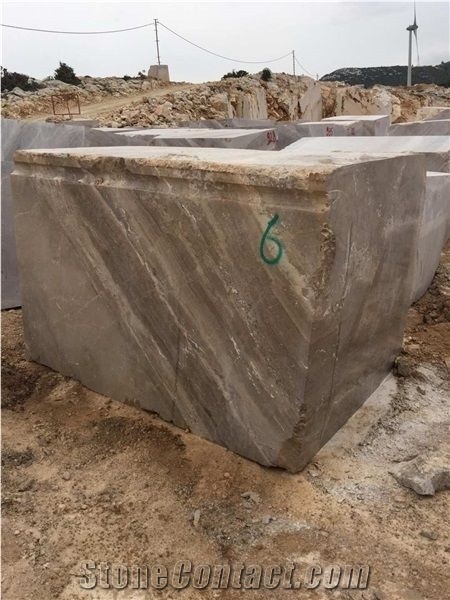 Dino Brown Marble Blocks, Turkey Brown Marble