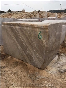 Dino Brown Marble Blocks, Turkey Brown Marble