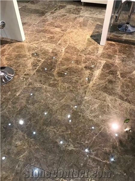 Medium Emprador Marble Blocks, Turkey Brown Marble