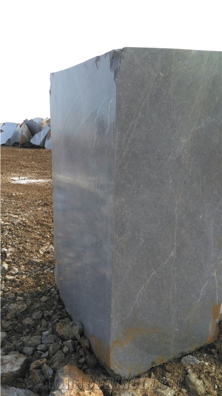 Spider Grey Marble Block, Turkey Grey Marble