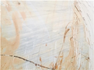 Volakas White-Yellow Marble Blocks