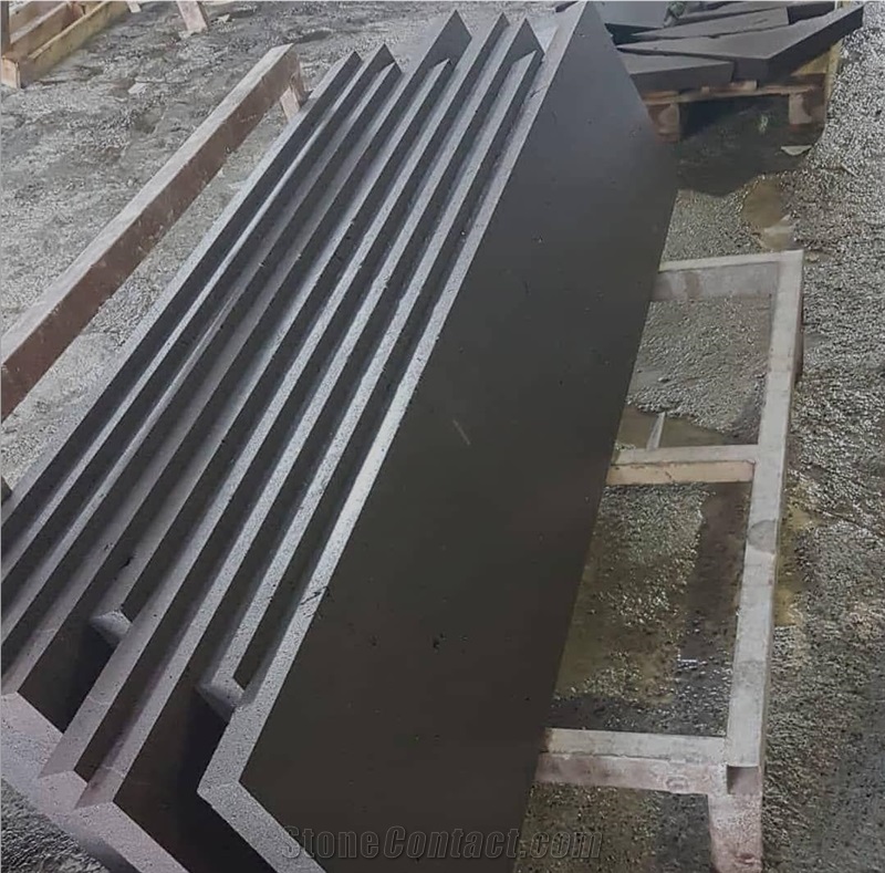 Basalt Stone Slabs & Tiles, Iran Black Basalt