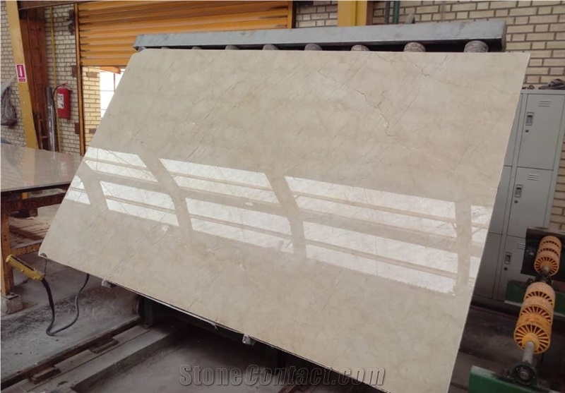Cream and Beige Marble, Dehbid Beige Marble Block