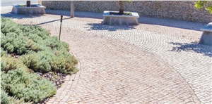 Cinza Alpalhao-Azul De Alpalhao Granite Cobbles