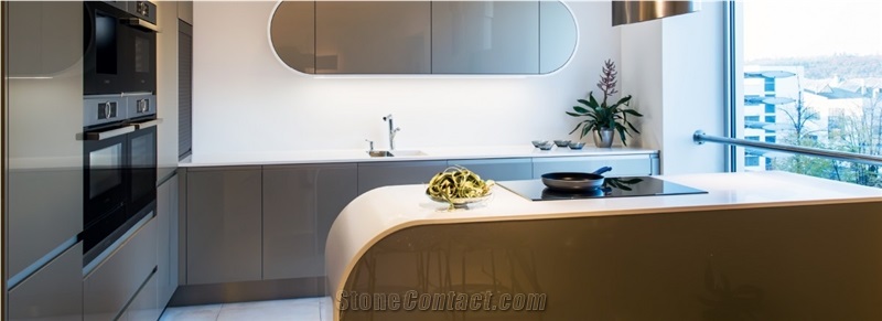 Solid Surface Kitchen Counter Top