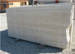 Tivoli Travertino Bianco Vein Cut Slabs