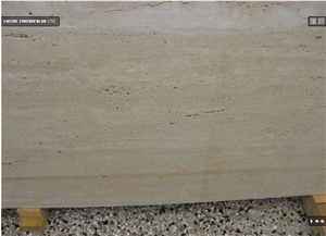 Tivoli Travertino Bianco Vein Cut Slabs