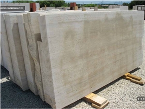Travertino Tivoli Machine Cut Vein Cut Slabs
