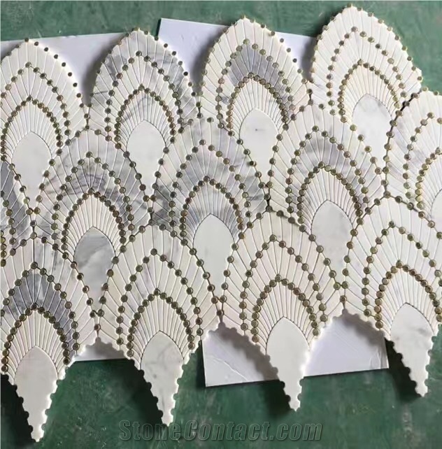 Marble Mosaic Medallions Tiles