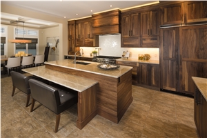 Madre Perola Natural Quartzite Kitchen Madre Perola Natural Quartzite Kitchen
