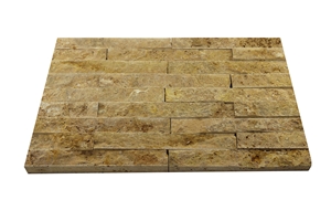Pt03 Split Face Travertine Natural Stone Ledge Stone