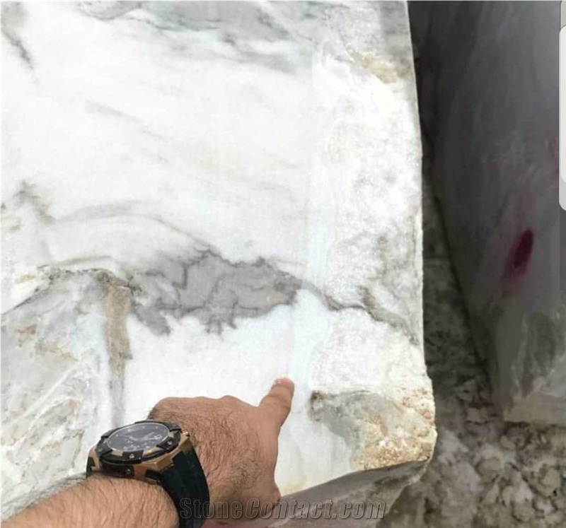 Calacatta Arabescato Marble Blocks