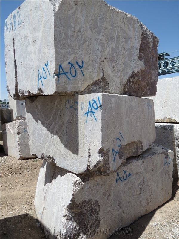 Leopard Marble Block, Iran Grey Marble