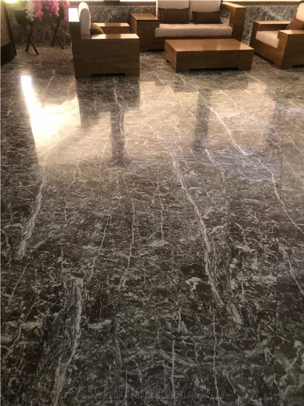 Leopard Marble Block, Iran Grey Marble