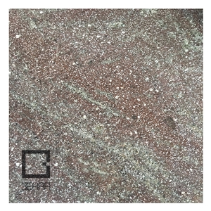 Rainbow Porfido Flamed Tiles, Yazd Rainbow Porphyry