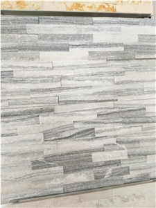Ice Grey Quartzite Cultured Stone