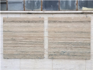 Travertino Romano Alga Longarina Slabs,Tiles