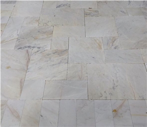 Cloudy White Marble Tiles, Cloud Vein Marble Pattern