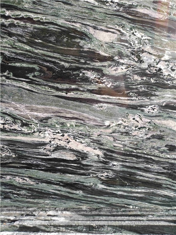 Colourful Green Granite Tile for Decoration