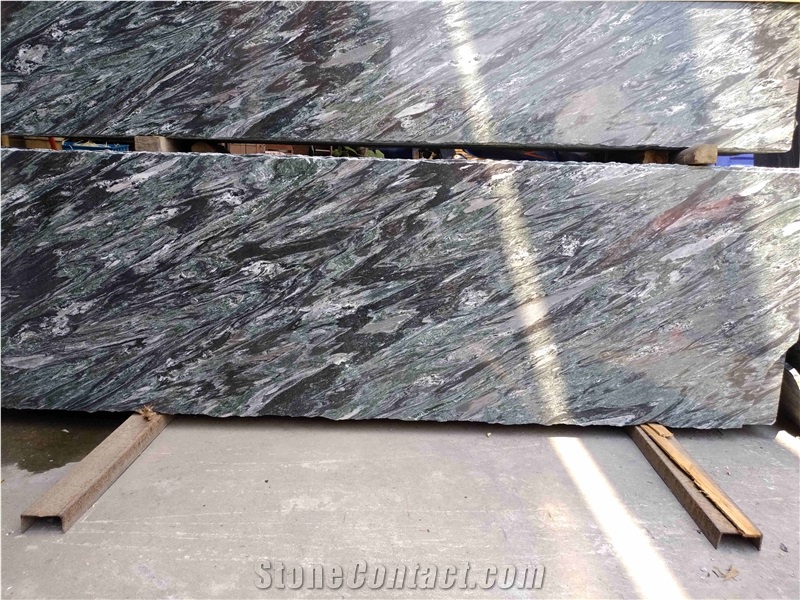 Colourful Green Granite Tile for Decoration