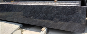 Polished Colourful Purple Granite Tile