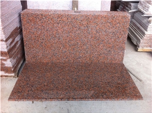 Maple Red Granite G562 Tiles & Slabs Maple Red Granite G562 Tiles & Slabs