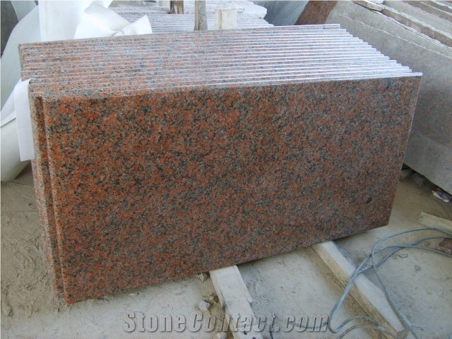 Maple Red Granite G562 Tiles & Slabs