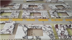 Calacatta Viola Marble Bathroom Countertops