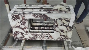 Calacatta Viola Marble Bathroom Vanity Tops