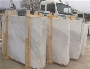 Volakas White Marble Slabs