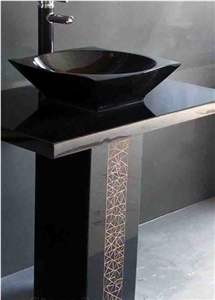 Shanxi Black Pedestal Basin