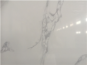 New Popular Calacatta Quartz Stone Slabs