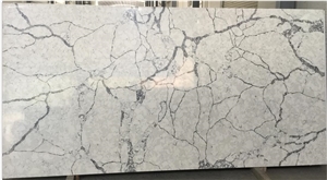 New Popular Calacatta Quartz Stone Slabs