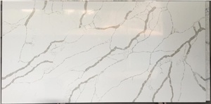 New Popular Calacatta Quartz Stone Slabs