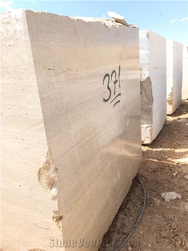 Travertine Blocks, Turkey Beige Travertine