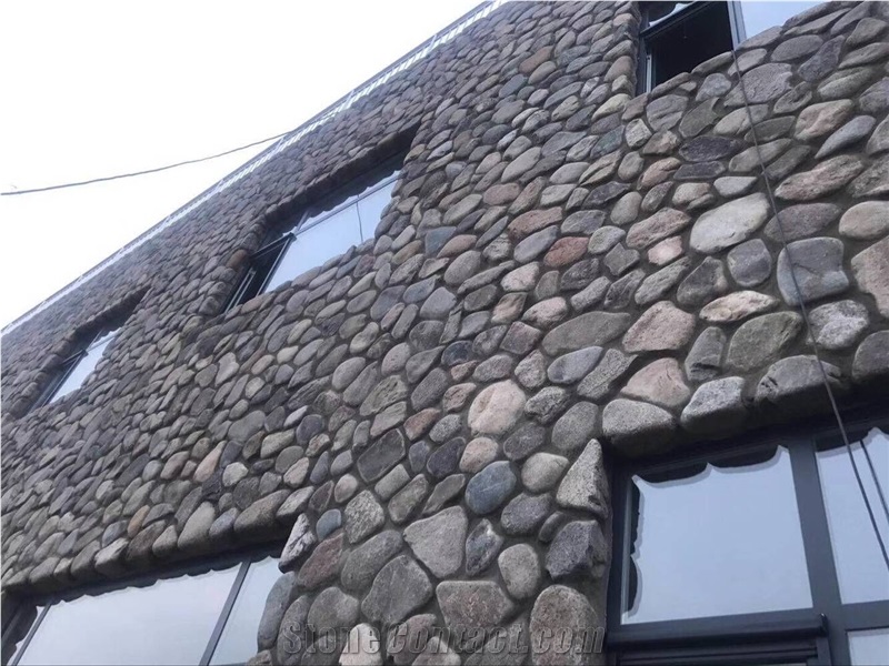Cobble Stone Wall Cladding Pebble Wall Tile Stone