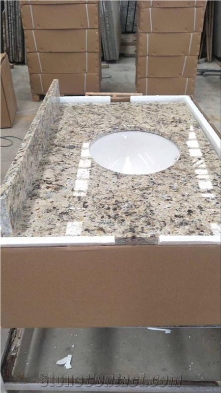 Granite Vanity Top Stone Bath Top Yellow Granite