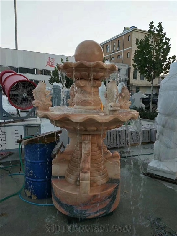Sculptured Marble Landsaping Garden Fountains