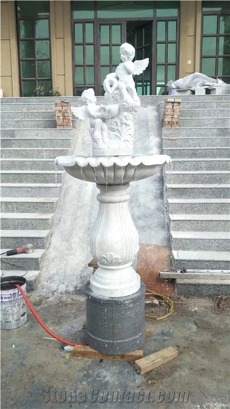 Sculptured Marble Landsaping Garden Fountains