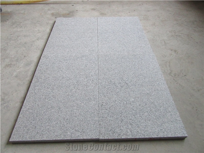 China North Dalian New G603 White Grey Flame Tiles