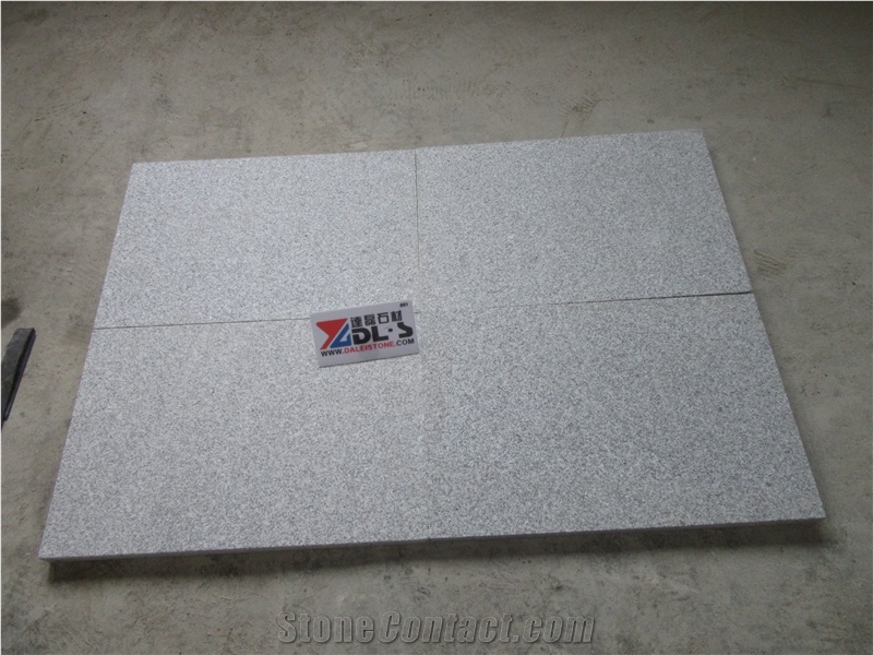 China North Dalian New G603 White Grey Flame Tiles