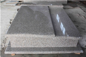 G361 Wulian Red Flower New G664 Granite Tombstones