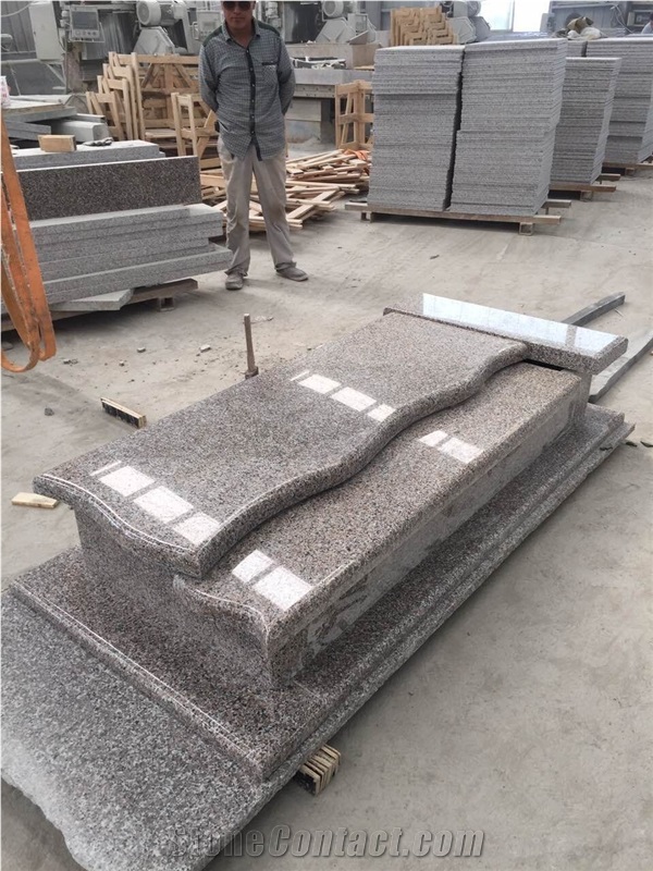 G361 Wulian Red Flower New G664 Granite Tombstones