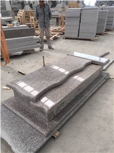 G361 Wulian Red Flower New G664 Granite Tombstones