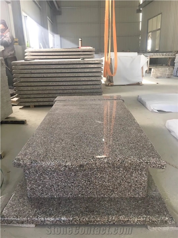 G361 Wulian Red Flower New G664 Granite Tombstones
