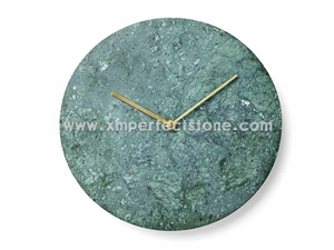 Black Marble Wall Clock 12 Inch Marble Clock