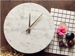 White Carrara Marble Clocks Wall Clocks 12 Inch White Carrara Marble Clocks Wall Clocks 12 Inch